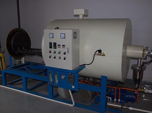 Vulcanizing heating furnace